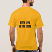 ナースおもしろい教化 Tシャツ (裏面)