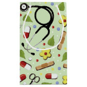 ナースお祝い スモールペーパーバッグ (裏面)