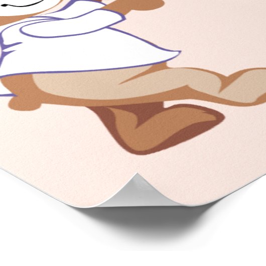 ナースがショットを呼び出す – ナースベア ポスター (角)