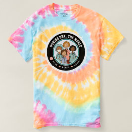 ナースが世界を癒す Tシャツ