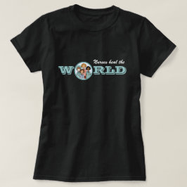 ナースが世界を癒す Tシャツ