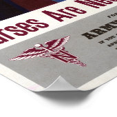 ナースが今すぐ必要 – ヴィンテージWWIIポスター ポスター (角)