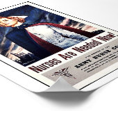 ナースが必要だ！ ポスター (角)