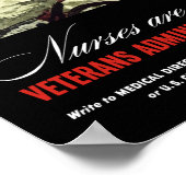 ナースが必要 – WWII VA ポスター (角)