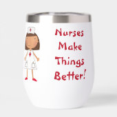 ナースが物事を良くする (背面)