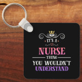 ナースが理解できないノベルティ キーホルダー (正面)