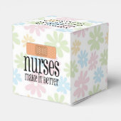 ナースが良くかわいいナース包帯 フェイバーボックス (裏面サイド)
