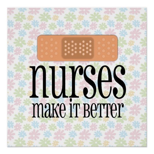 ナースが良くかわいいナース包帯 ポスター (正面)
