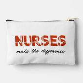 ナースが違う アクセサリーポーチ (裏面)