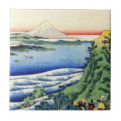 ナースがHokusai説明する百の詩 タイル (正面)