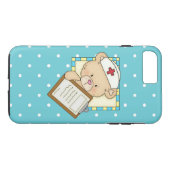 ナースくまのiPhone 7のプラスの堅い場合 Case-Mate iPhoneケース (裏面(横))
