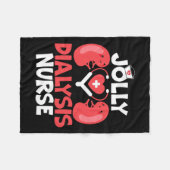 ナースすてき腎 フリースブランケット (正面(横))