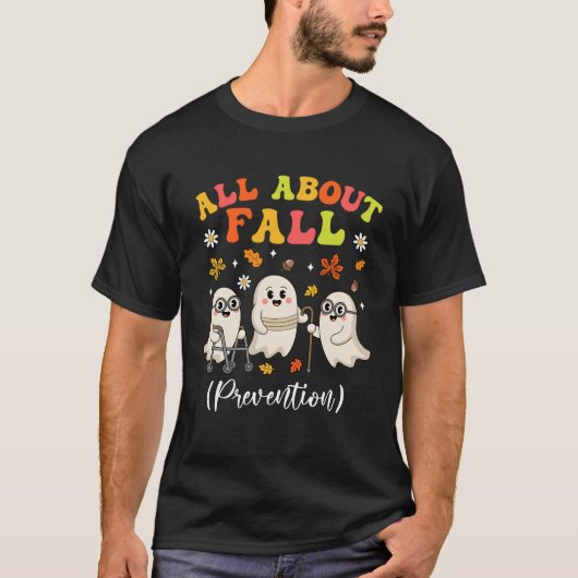 ナースすべて秋防止秋物理ther tシャツ (正面)