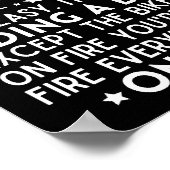 ナースである簡単だ自転車に乗るようなものだ ポスター (角)