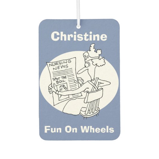 ナースで沸騰する競争を見つける カーエアーフレッシュナー (正面)