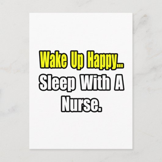 ナースで眠る ポストカード (正面)