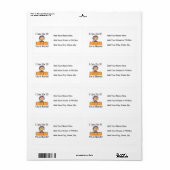 ナースでTシャツとギフトを直せる ラベル (フルシート)