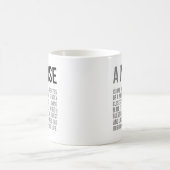 ナースとは目を開く生まれたばかりの コーヒーマグカップ (中央)