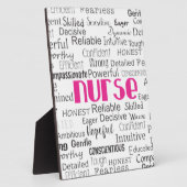 ナースとは…..in白とピンク フォトプラーク (側面)