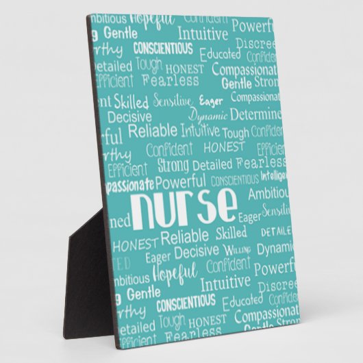 ナースとは…..in青 フォトプラーク (側面)