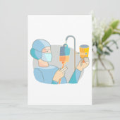 ナースとドリップ招待状 招待状 (スタンド正面)