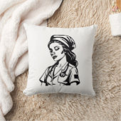 ナースと詩 クッション (ブランケット)