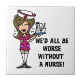 ナースなく悪い タイル (正面)