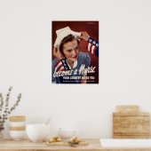 ナースになる ポスター (キッチン)