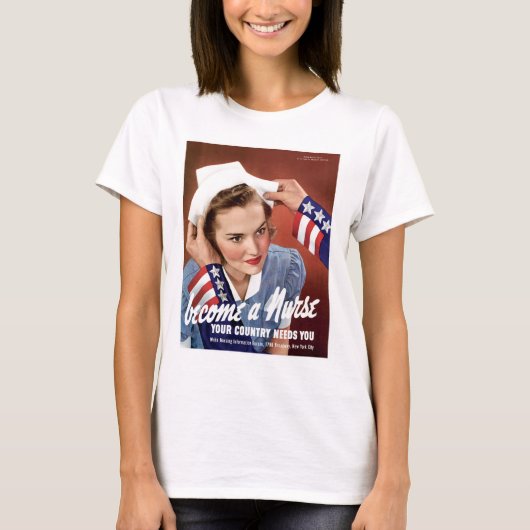 ナースになる Tシャツ (正面)