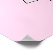 ナースにはハートTシャツとギフトがある ポスター (角)