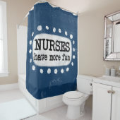 ナースにより多くのおもしろいシャワーカーテン シャワーカーテン (インサイチュ)