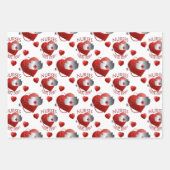 ナースにハート包装紙シート ラッピングペーパーシート (正面)