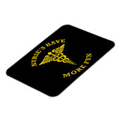 ナースのおもしろい数が多い マグネット (左側)