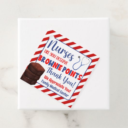 ナースのようなブラウニーポイントに感謝 フェイバータグ (インサイチュ)