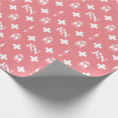 ナースのアイコン ラッピングペーパー (角)