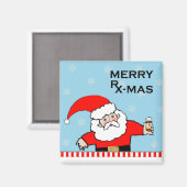 ナースのクリスマス休暇 マグネット (正面/裏面)