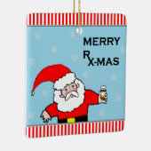 ナースのクリスマス セラミックオーナメント (右)