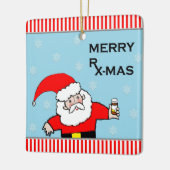 ナースのクリスマス セラミックオーナメント (左)