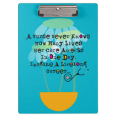 ナースのクリップボードのナースの引用文 クリップボード (正面)