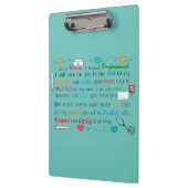 ナースのクリップボードのナースは#2を引用します クリップボード (左)