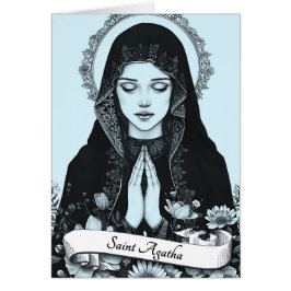 ナースのシチリアのパトロンの聖アガタ