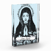 ナースのシチリアのパトロンの聖アガタ フォトブロック (左)