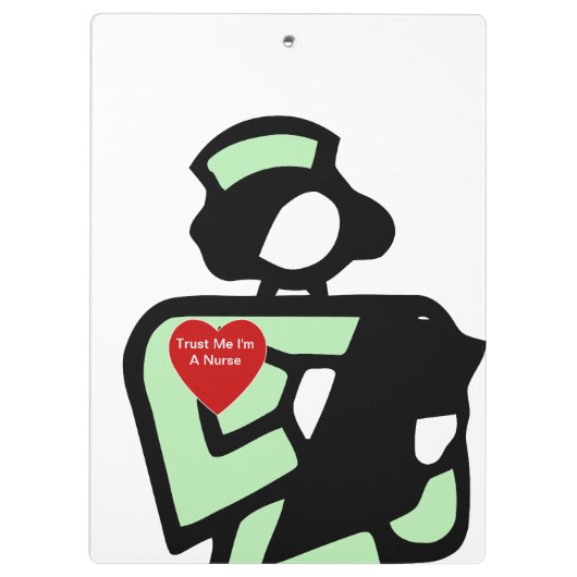 ナースのテーマの医学のクリップボード クリップボード (裏面)