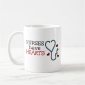 ナースのハート コーヒーマグカップ (左)