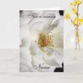 ナースのバースデー・カード カード (黄色い花)