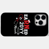ナースのパーソナライズされた卒業祝いを受ける Case-Mate iPhoneケース (裏面 (横))