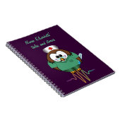 ナースのフクロウ ノートブック (右側)