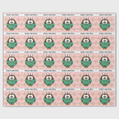 ナースのフクロウ ラッピングペーパー (フラット)