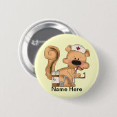 ナースのボタン 缶バッジ (正面&裏面)