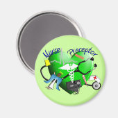 ナースの先行者の贈り物 マグネット (正面/裏面)